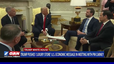 Trump Touts 'Luxury Store' Economy in Respectful Meeting With Carney