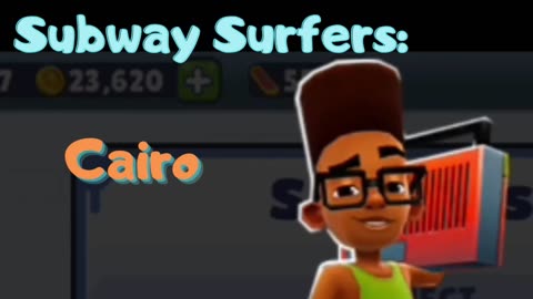 Subway Surfers background music: Cairo
