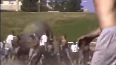 Military - Fun Relaxing Game Of Pushball 90s Memories
