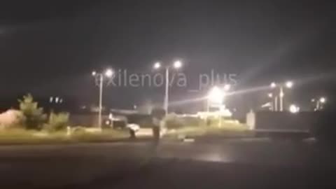🎵💥 Ukraine Russia War | Russian Man Vibing Amid Drone Strike on Oil Depot | RCF