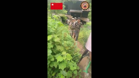 ⚔️🚶 Myanmar War | Spring Warriors Capture Junta POW After Kyaukkyi Battle | RCF