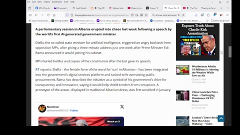 Chaos Erupts As AI-Generated ‘Minister’ Makes Debut In Albanian Parliament