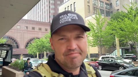 Ben Bergquam and Chicago Anti-ICE Protesters at ICE Facility