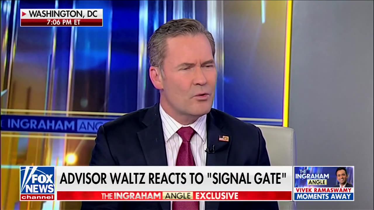 Mike Waltz Denies Ever Having Jeffrey Goldberg’s Number