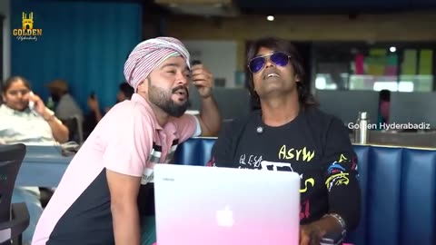 LADDU PASHA OFFICE BOY | Funny Hyderabadi Comedy | GOLDEN HYDERABADIZ