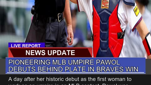 Pioneering Mlb Umpire Pawol Debuts Behind Plate in
