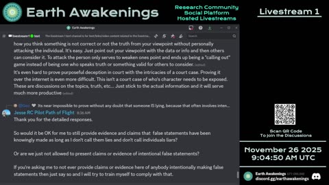 Earth Awakenings - Livestream 1 - #4172