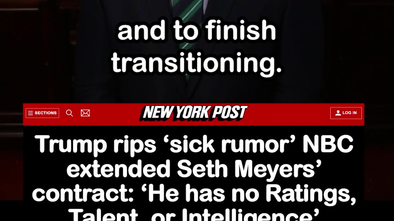 Trump Shreds Seth Meyers and NBC for Extending Contract: 'No Ratings, No Talent, No Intelligence'