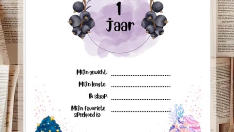 Een Baby Memory Boek #babymemorybook #boek #boeken