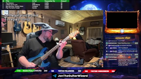 Jon the Guitar Wizard LIVE: Epic Rock Magic! 🎸🔥 Join Now!