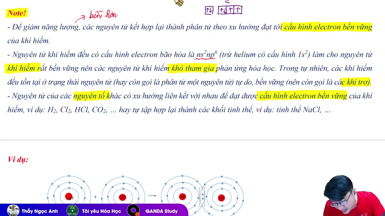 8 LIÊN KẾT HÓA HỌC QUY TẮC OCTET mp4