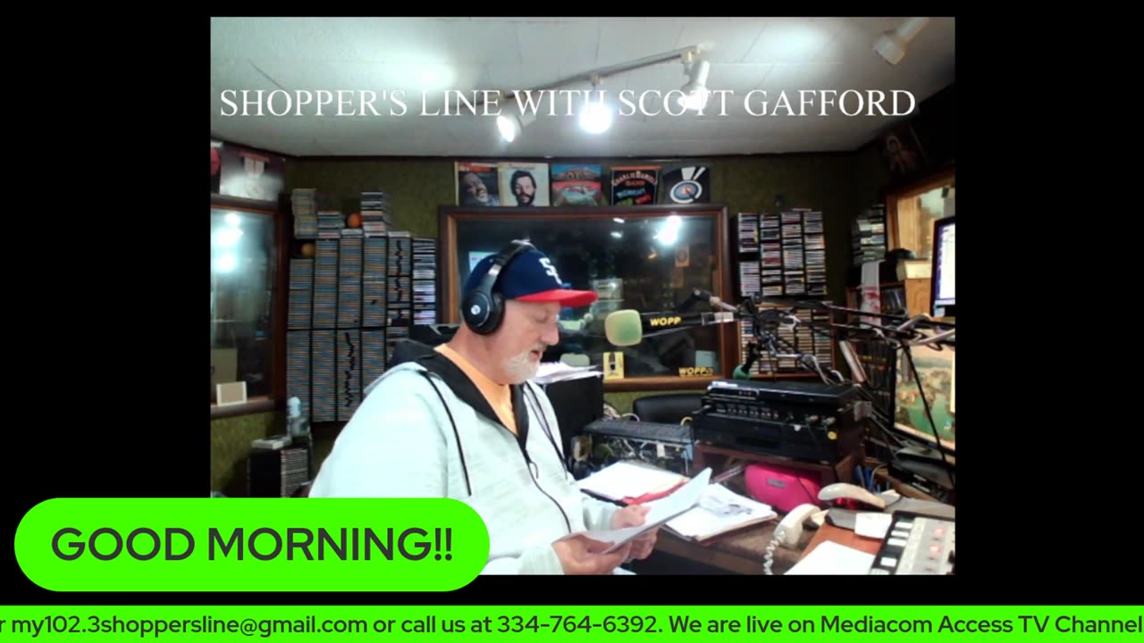 MY102.3FM SHOPPER'S LINE WITH SCOTT GAFFORD