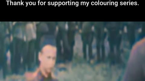 Young Partisan Receives Medal of Courage #ColourisedHistory.