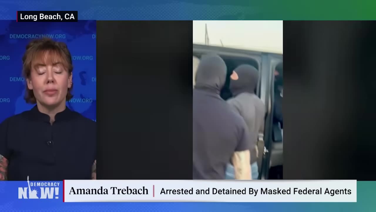 L.A. Immigrant Rights Activist Recounts Violent Arrest by Masked Federal Agents