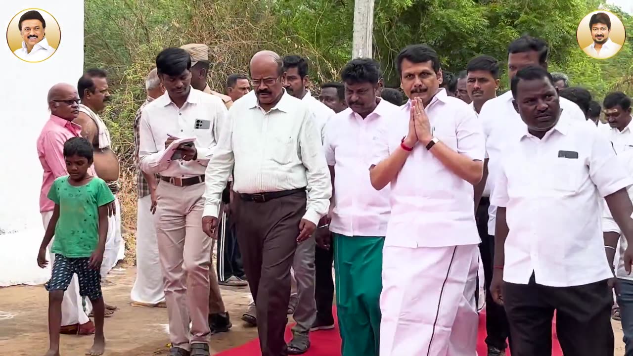 தளபதி ஸ்டாலின் நல்வாழ்த்துடன், கரூரில் நலத்திட்ட விழா துவக்கம் | V செந்தில் பாலாஜி