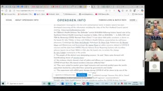 Death Data From Australian Government | Sharon Cousins (The TGA Whisperer)