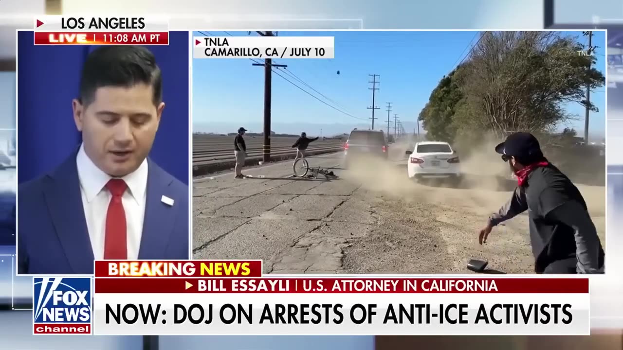 CAUGHT ON CAM: Feds capture alleged ICE agitators