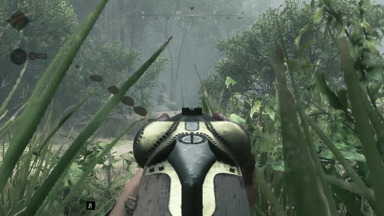 hunt showdown 1896, bush drilling headshot.