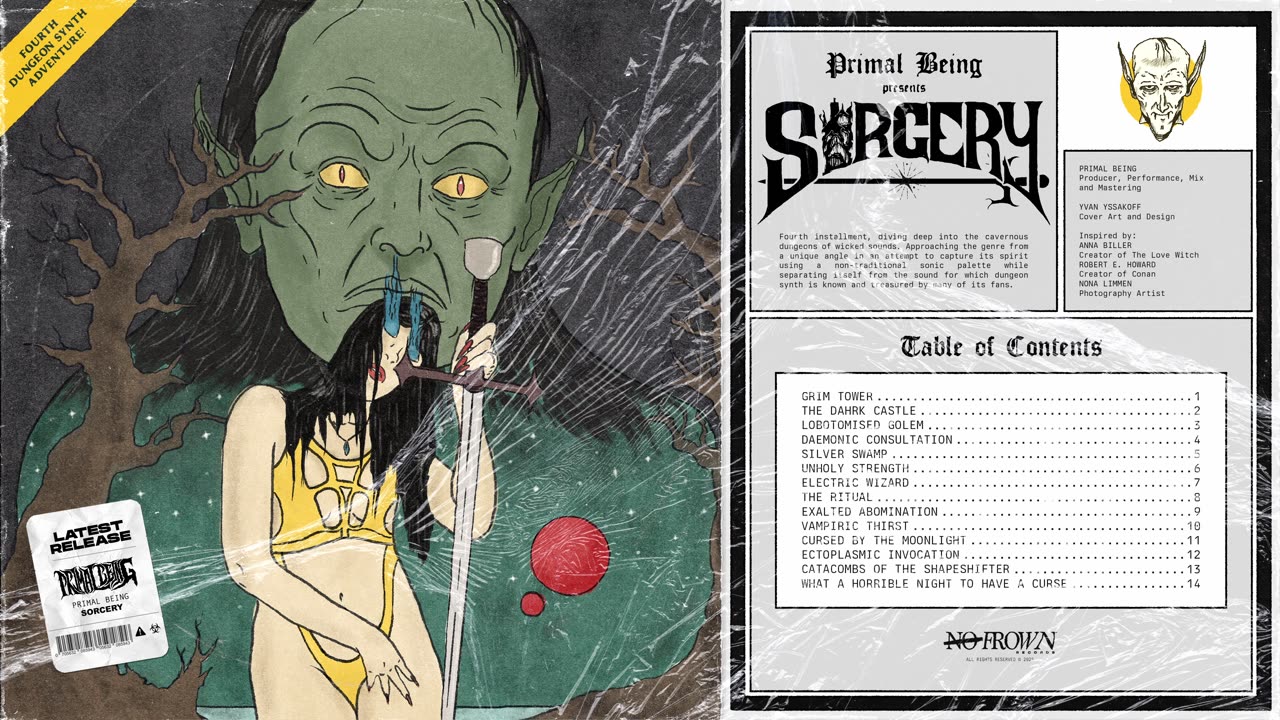 Primal Being - Sorcery [Full Album, 2025]
