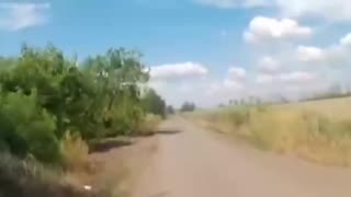 Lucky Russian Soldier Gets Away.... For Now