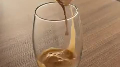 Java Burn to her morning coffee