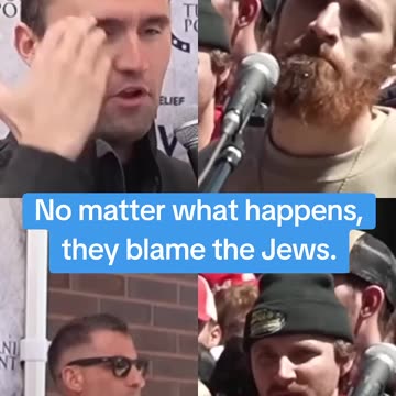 Charlie Kirk Shuts Down Jew Hating Conspiracist in 30 Seconds