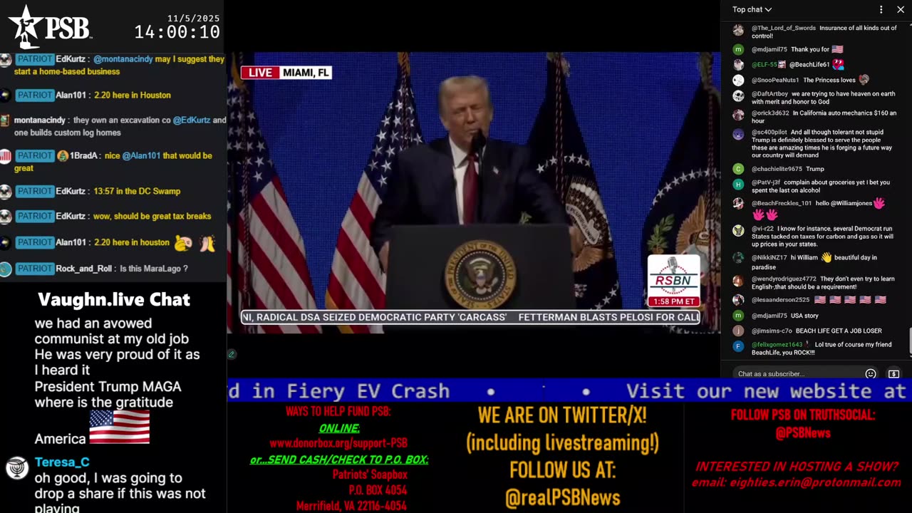 Patriots' Soapbox NEWS - LIVE 24/7!