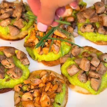 Mexican Salmon & Tuna Tostadas