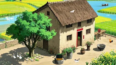 Village Life Vibes | Peaceful Day in Nature’s Lap 🌾☀️