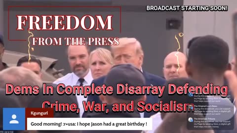 Dems In Complete Disarray Defending Crime, War, and Socialism