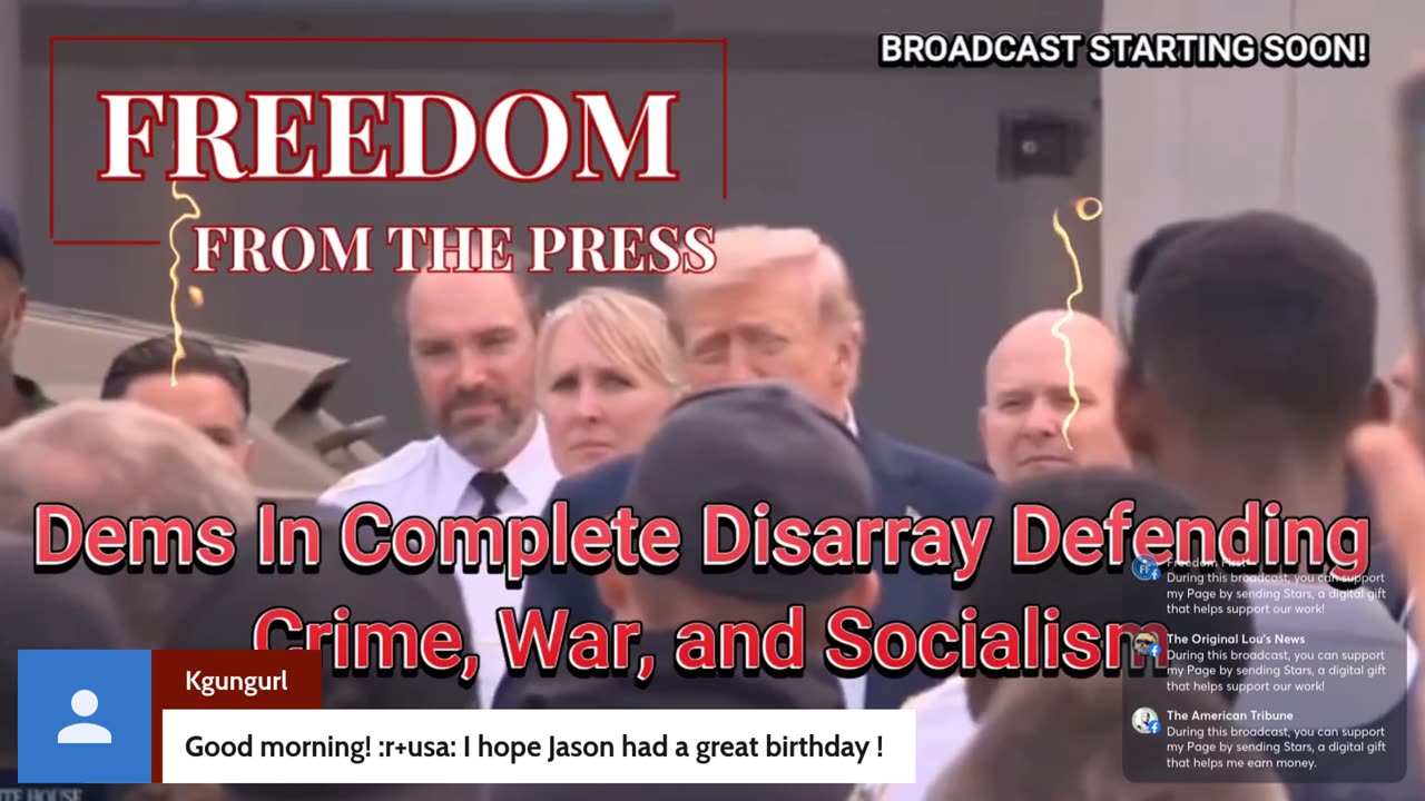 Dems In Complete Disarray Defending Crime, War, and Socialism