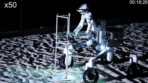 Lunar Robot from the American Company GITAI.