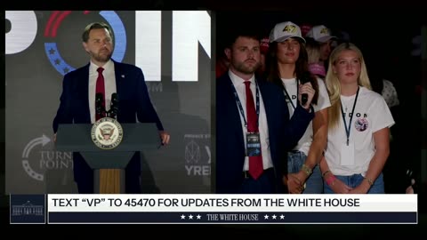 🔁Vice President JD Vance Delivers Remarks at a Turning Point USA Tour Event