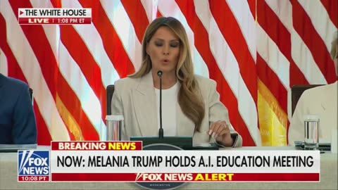 Melania Trump: "The robots are here."