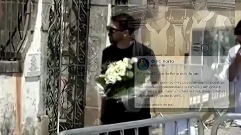 ⚽️🕯️ VELORIO EMOTIVO EN GONDOMAR: FIGURAS DEL FÚTBOL UNIDAS POR DIOGO JOTA Y ANDRÉ SILVA ⚽️🕯️
