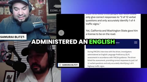 Breaking- Driver Cant Even Pass An English Test