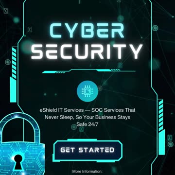 eShield IT Services — SOC Services That Never Sleep, So Your Business Stays Safe 24/7