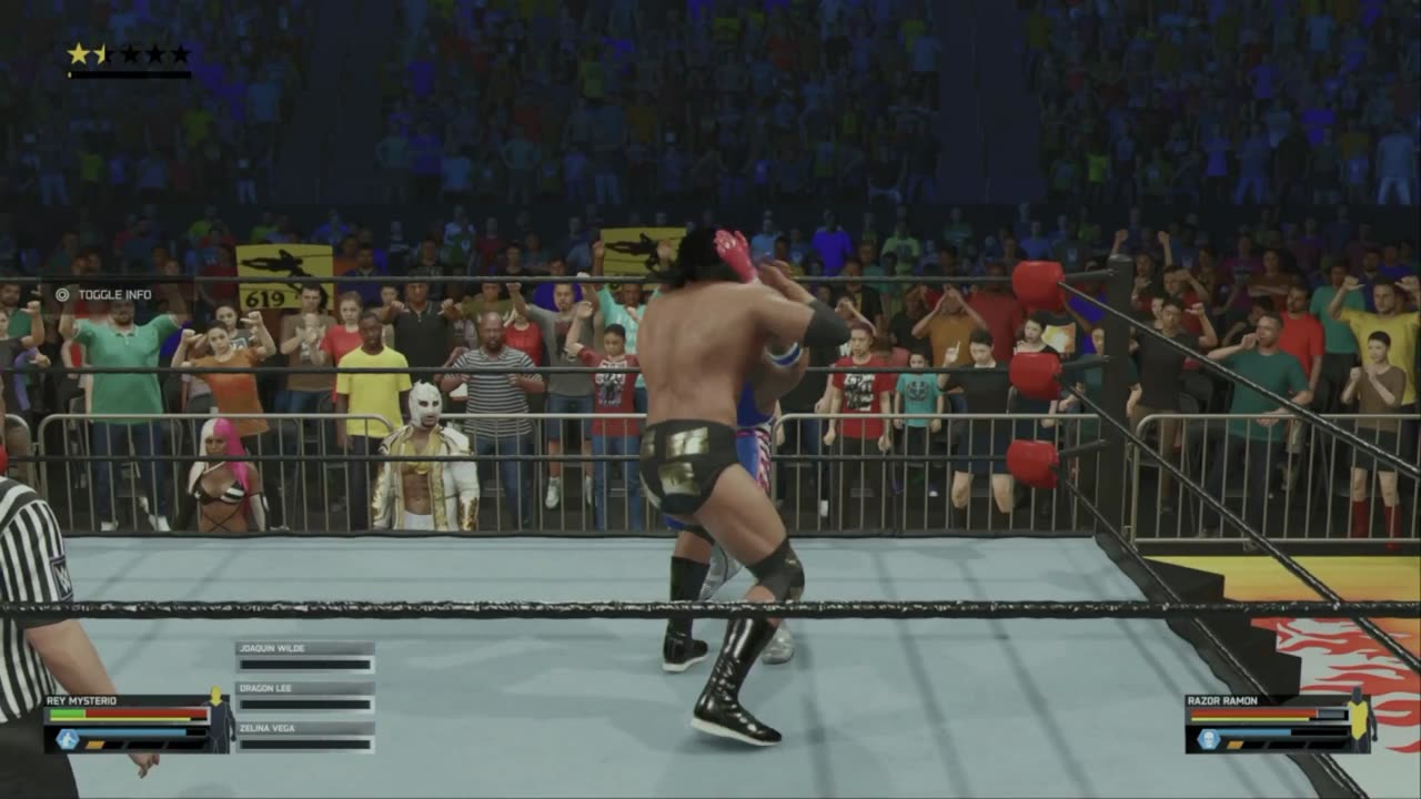 WWE 79 Rey Mysterio VS Razor Ramon