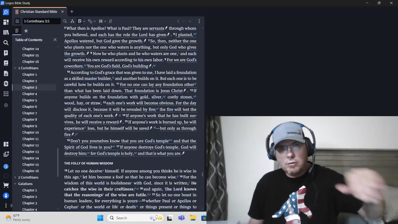 like a skilled master builder i laid the foundation [The Bride of Christ]