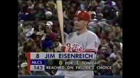 1993 NLCS Game#4 Phillies vs Braves