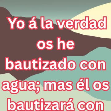 « Il vous baptisera du Saint-Esprit » Marcos 1:8 #shorts #youtube #ytshorts #jesuschrist #love #reel