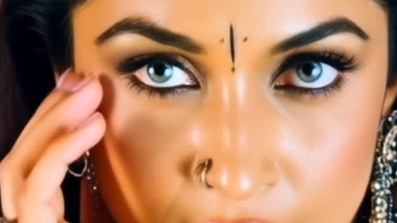 "नज़रों में है शरारत की चमक, अंदाज़ में है दिल चुराने का जादू, हर लम्हा बस उसी के नाम लिखा।" 💋❤