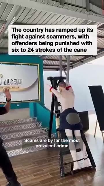 Singapore introduces caning as punishment for scammers