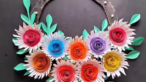 Reusing waste coffee cup DIY _ Best out of waste Cardboard
