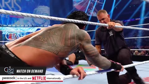 Roman Reigns vs. Bronson Reed: Clash in Paris 2025 highlights