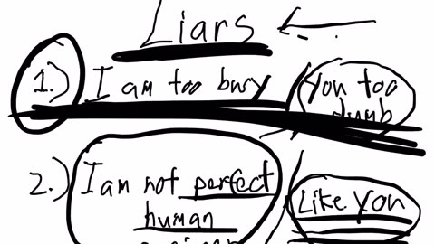 Liars do this