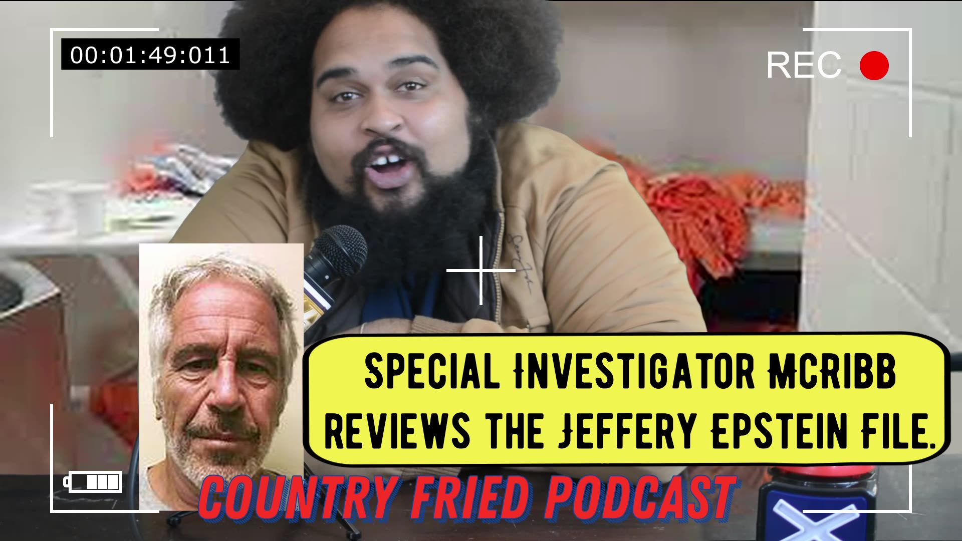 Country Fried News & Podcast McRibb investigates the Epstein case.