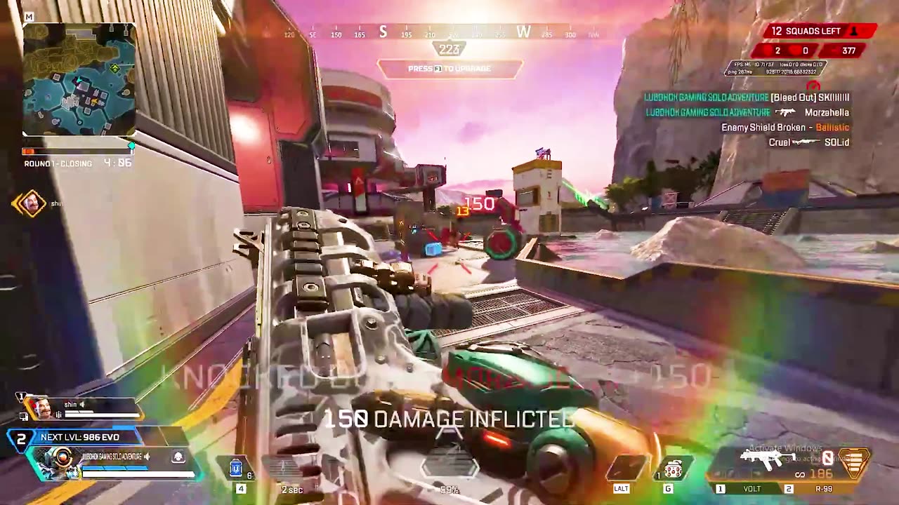 When your teammates leave & you get lucky