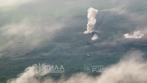 🔥💥 WOW… Footage of the repelling of the Russian mechanized assault by soldiers of the