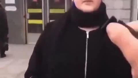 LGBT activist harasses man and discovers it was better not to harass him.